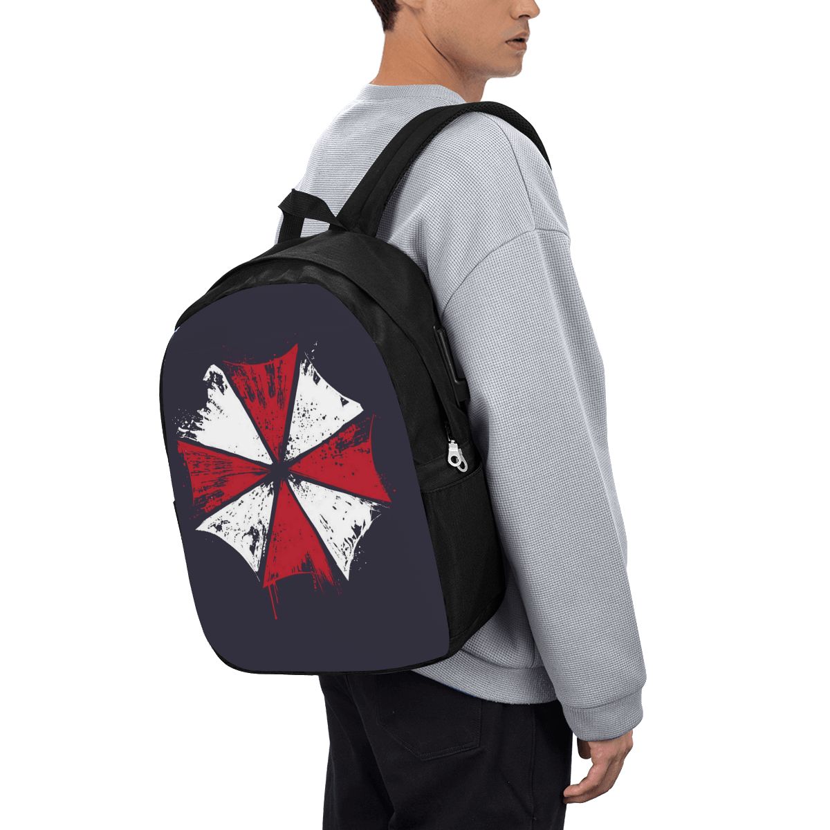 Laptop Bag - 映画ゲームコーポレーション傘バックパック旅行ノートバッグコンピュータ大学生スクールバッグラップトップショルダーバッグ