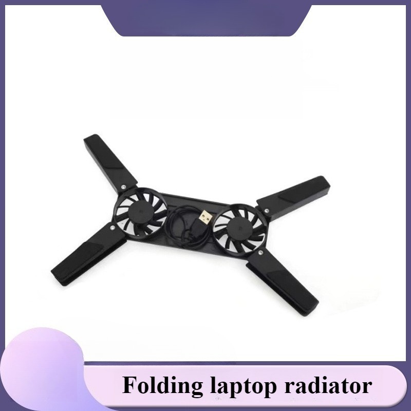 Laptop Cooling Pad - ラップトップ冷却パッドポータブル折りたたみノートブック冷却ラックベース USB ポータブルサイレント冷却