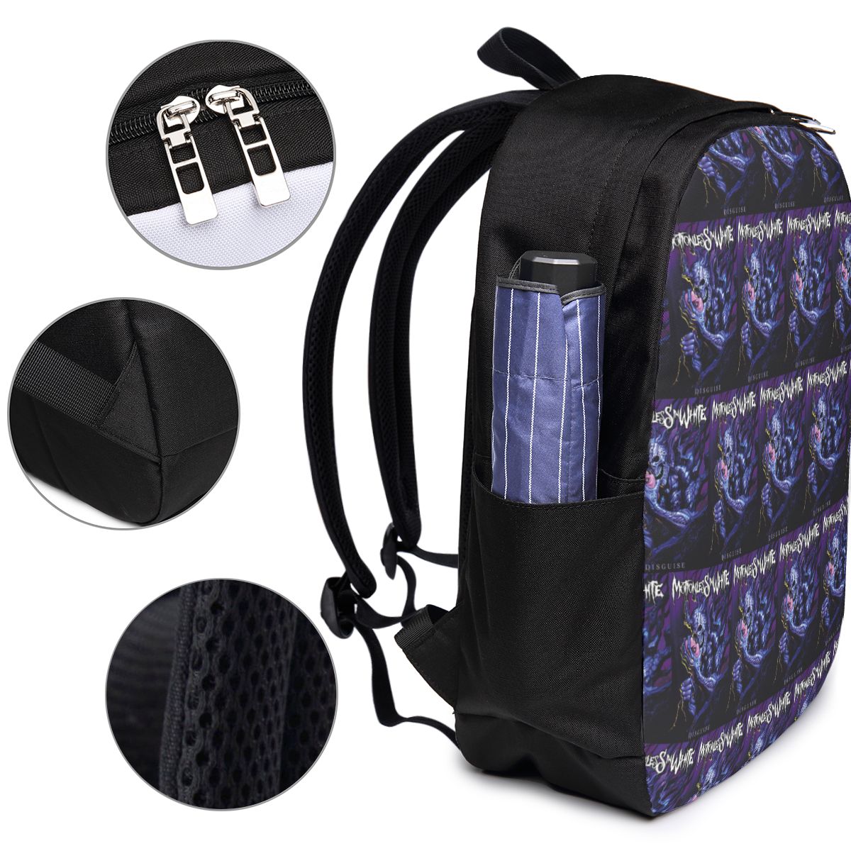 Motionless In White バックパック トラベ - Laptop Bag のレビューと価格