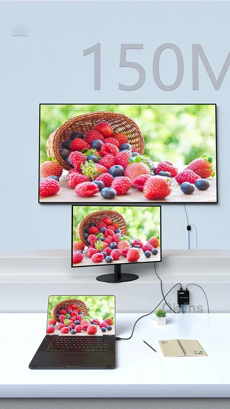 150m HDMI IPエクステンダー 200m HDMIイ - Hdmi Cable のレビューと価格