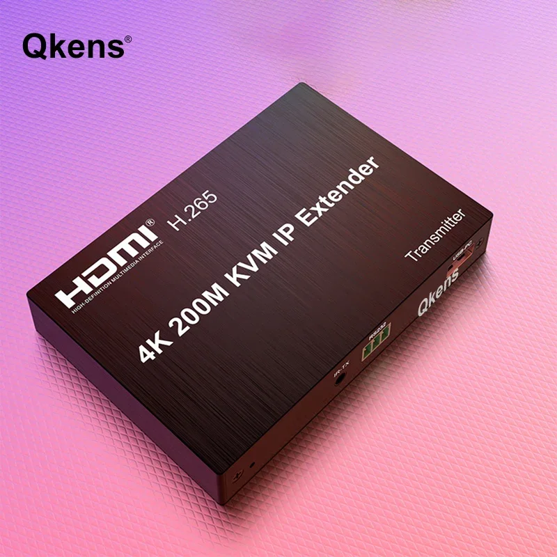 4K HDMI KVMエクステンダー 200M RJ45イー - Hdmi Cable のレビューと価格