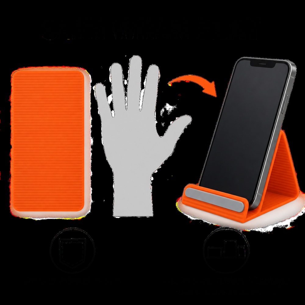 柔軟性のあるシリコン製、折りたたみ式のスマートフォン・タブレ - Laptop Stand のレビューと価格