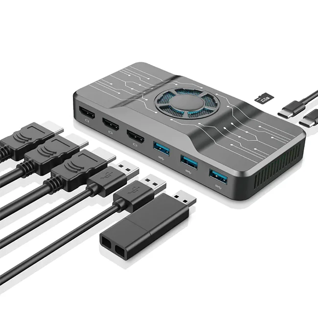 OFIYAA USB 3.0 ドッキングステーション H1  - Usb Hub のレビューと価格