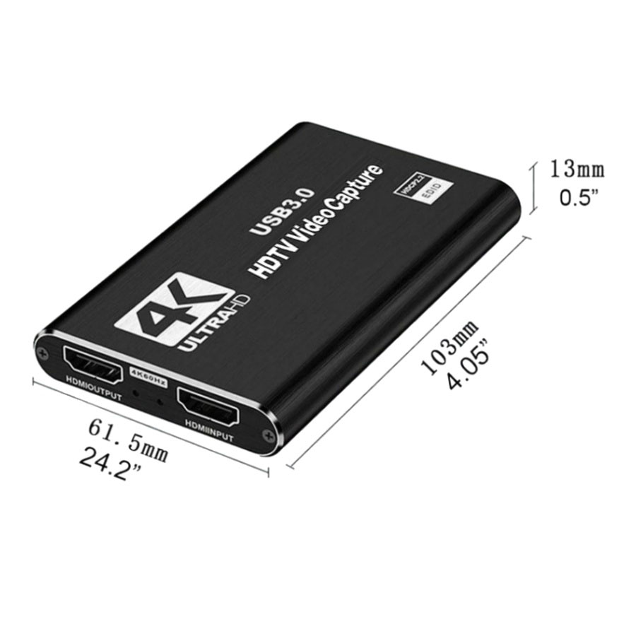 4K USB 3.0 ビデオキャプチャカード HDMI対応  - Hdmi Cable のレビューと価格
