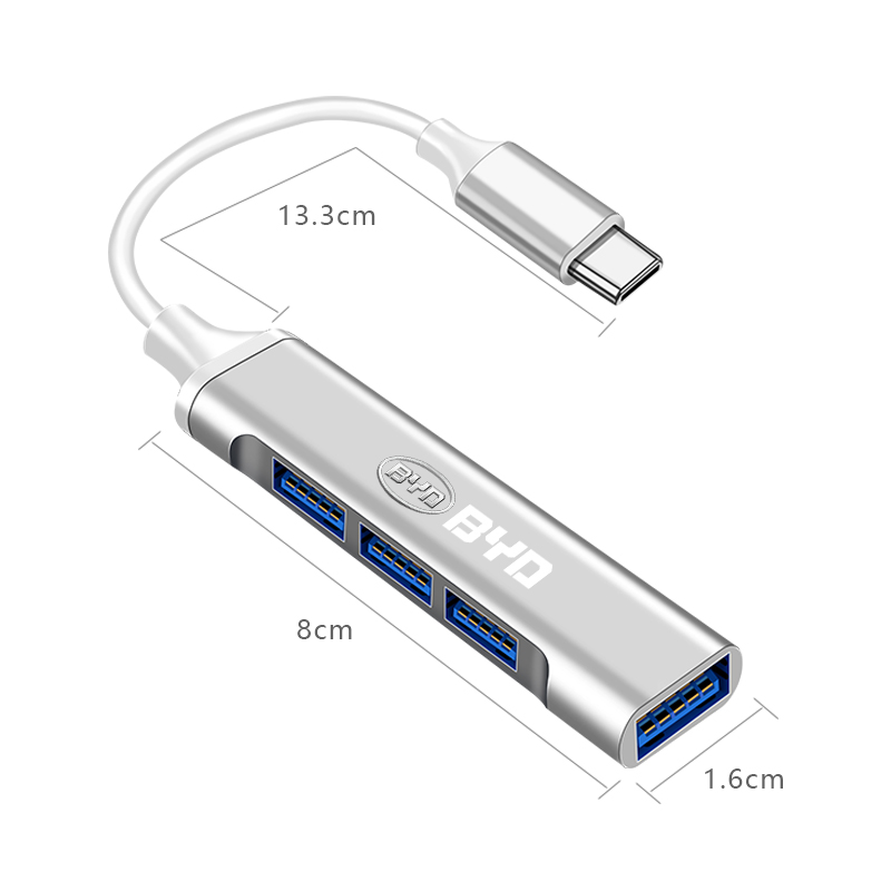 Type-C USBアダプター マルチポート分配器 ハブ 車 - Usb C Hub のレビューと価格