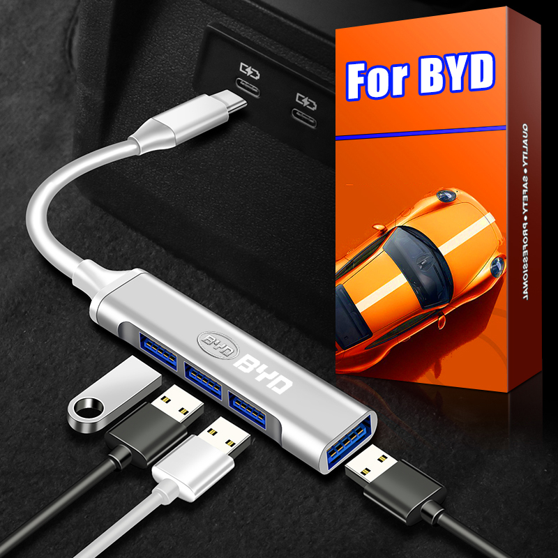 Type-C USBアダプター マルチポート分配器 ハブ 車 - Usb C Hub のレビューと価格