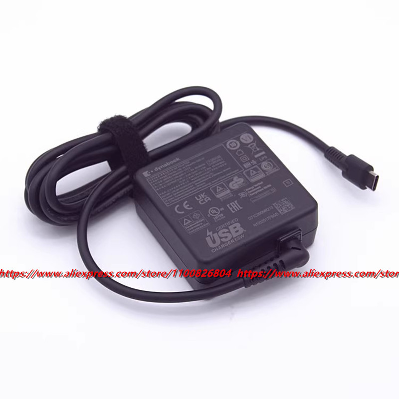 純正 65 ワット AC アダプタ PA5352E-1AC3 - Laptop Charger のレビューと価格